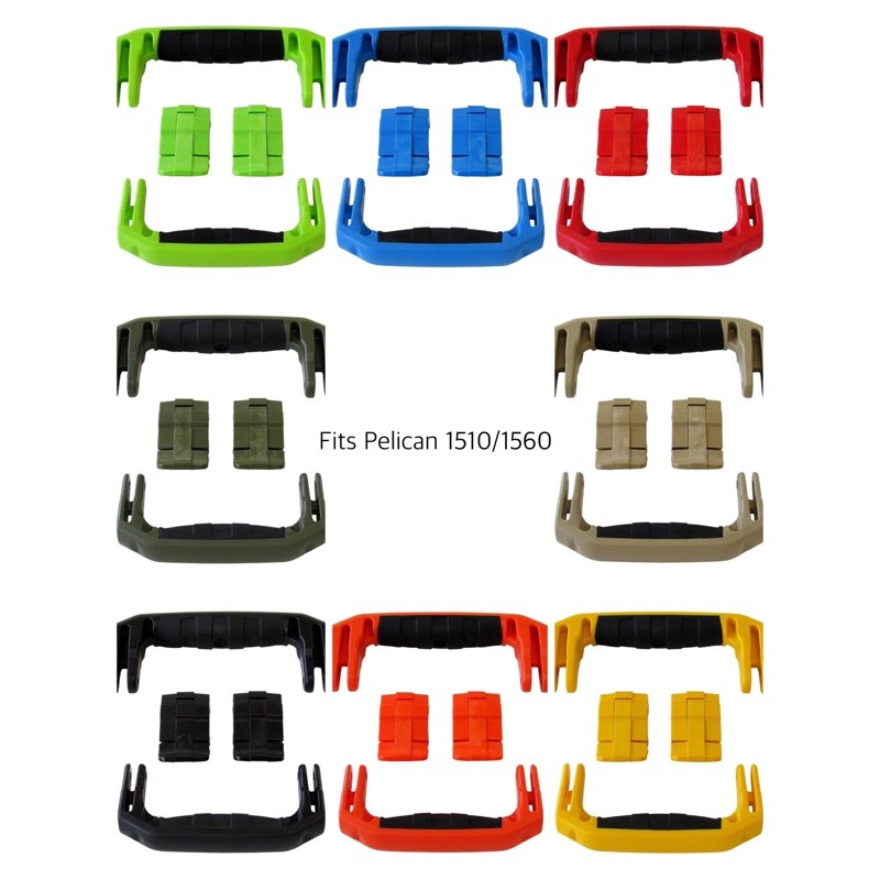 Pelican Handle+Latches set - ชุดมือจับ รุ่น 1510 & 1560