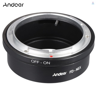 [T&amp;L] Andoer FD-NEX แหวนอะแดปเตอร์เมาท์เลนส์ สําหรับเลนส์กล้องดิจิทัล NEX E Mount