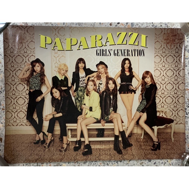 โปสเตอร์ paparazzi snsd