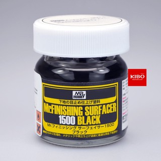 สีรองพื้นดำ SF288 Mr. Finishing Surfacer 1500 Black (40ml)