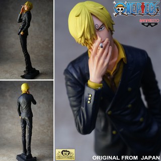 Model Figure งานแท้ Original แมวทอง Banpresto One Piece วันพีซ เต็มพิกัดสลัดจอมลุย วันพีช King of Artist The Sanji ซันจิ