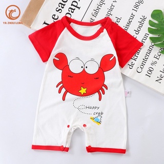 YA ZHOU LONG ชุดเด็ก ชุดนอนเด็ก ทารก onesie romper  ลำลอง รอมเปอร์เด็ก 0-2 ขวบ