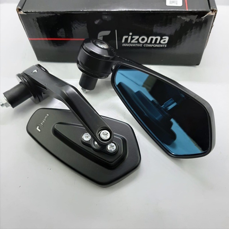 Rizoma Blue Glass Oval Bar End Mirrors/Rizoma Pointed Eye Mirrors สําหรับ Nmax Aerox Pcx Vario 150 ร
