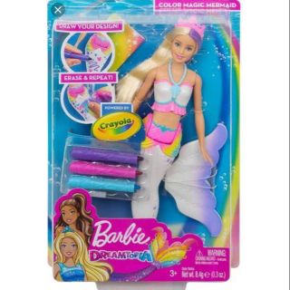 Barbie dreamtopia color magic mermaid
