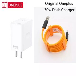 ชุดสายชาร์จแท้ ชาร์จเร็ว OnePlus 7 Pro แท้ Warp Charge Power Adapter Charger Cable 30W For OnePlus 7 6T 6 5T 5 3T 3