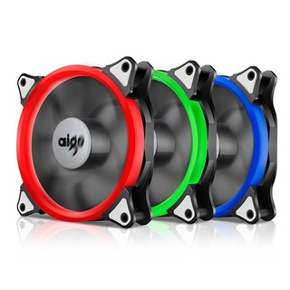 Aigo RGB Fan 120mm Pack 3pcs (ชุด 3ตัว จัดส่งในไทย รับประกัน 1ปี)