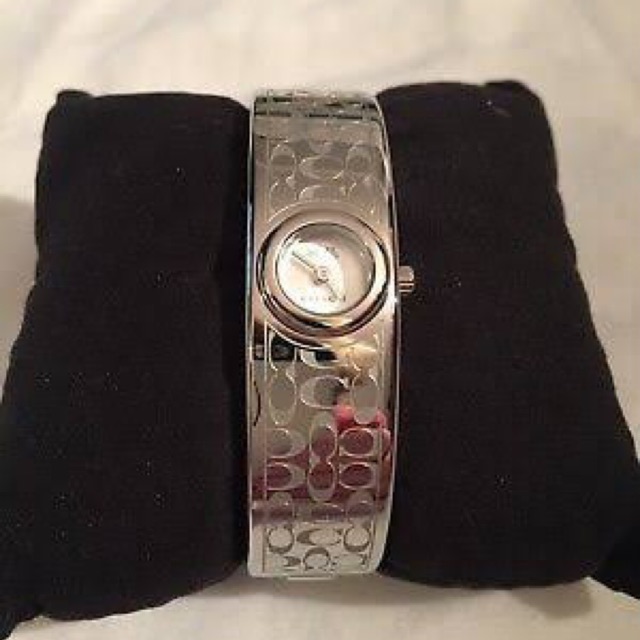 Coach Scout Silver Stainless Bangle Women's Watch 14502608