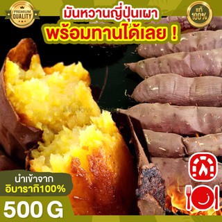 ส่งฟรี มันหวานญี่ปุ่น เบนิฮารุกะ 500g เผาให้ ทานได้เลย 🔥นำเข้าจากญี่ปุ่นแท้ 100% มันญี่ปุ่นหวาน มันหวาน มันญี่ปุ่น