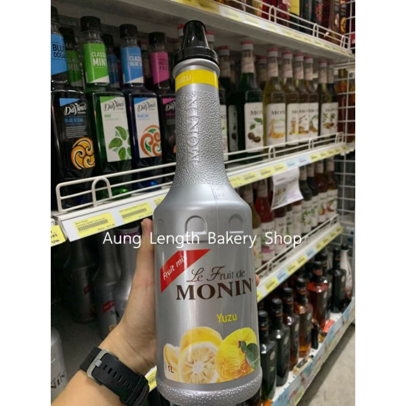 Monin Yuzu Puree ปริมาตร 1000ml