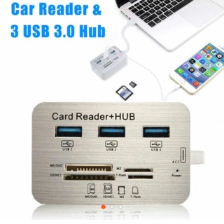 Card reader+hub usb3.0