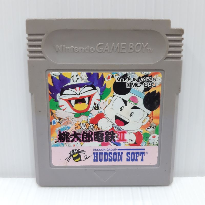 ตลับแท้ [GB] [0111] Super Momotarou Dentetsu 2 (Japan) (DMG-G9J) Gameboy Game Boy Original เกมบอย Mo