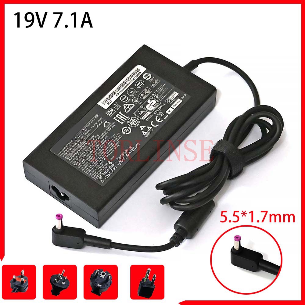 19V 7.1A 135W Laptop AC Adapter Charger For ACER Aspire V17 Nitro 5 np515-52 pa-1131-16 ADP-135KB VX