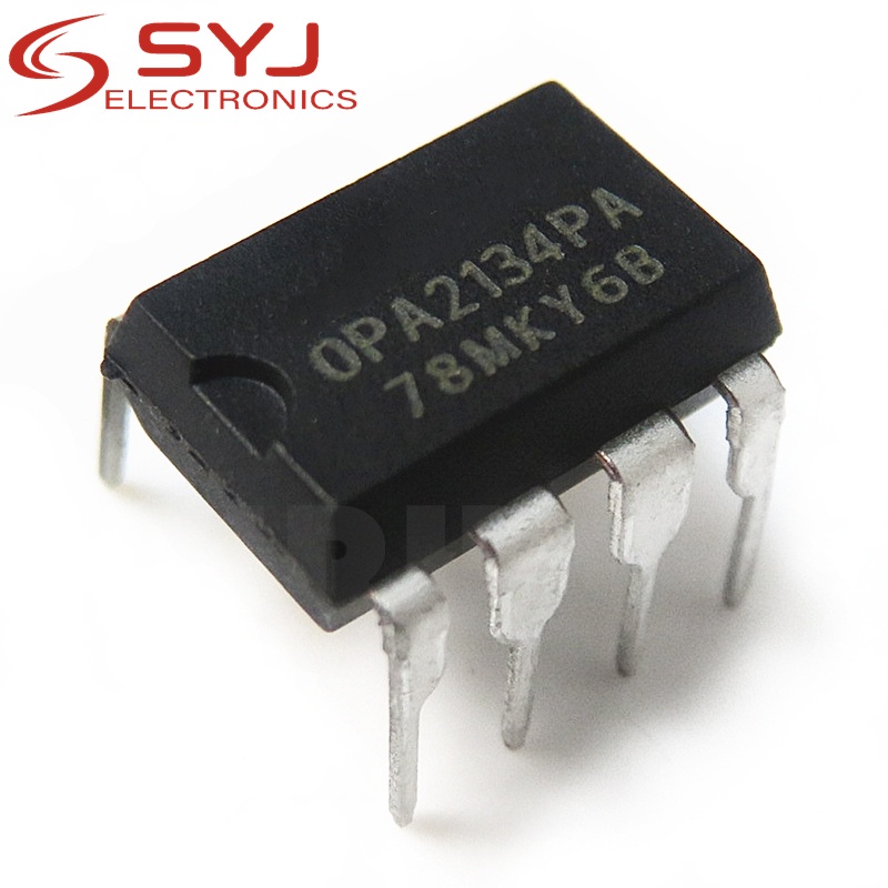 5 ชิ้น/ล็อต OPA2134PA OPA2134 DIP-8 ใหม่ใน