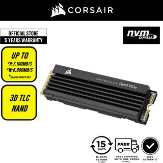 🔥โปรแรง9.9🔥 1TB / 2TB SSD (เอสเอสดี) CORSAIR MP600 PRO LPX - PCIe Gen4 x4 NVMe M.2 2280 (CSSD-F1000GBMP600PLP)