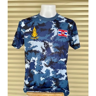 เสื้อยืดปักกองทัพเรือ