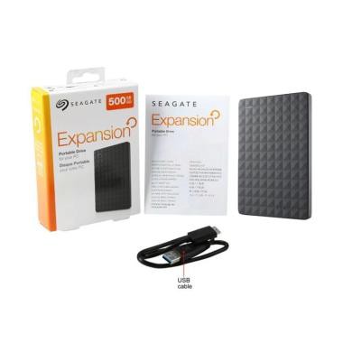 Seagate Expansion 2.5 Inch 500GB HDD - Hard Disk - Hardisk Eksternal - External HD