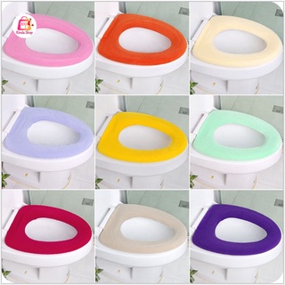 แผ่นรองนั่งฝาชักโครก เบาะที่นั่งรองฝาชักโครก Toilet seat cover ใยส้งเคราะห์อะคริลิค อ่อนนุ่ม ไม่ระคายเคืองผิว