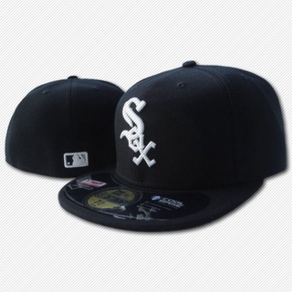 หมวกแบบปรับไม่ได้ของ Chicago White Sox เยาวชน Chicago White Sox สวมหมวกเบสบอลแบบปิดสนิท 2