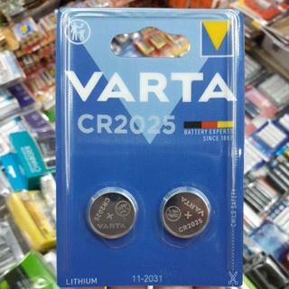 ถ่านรีโมทรถBenz Varta CR2025 Lithium 3V ของใหม่ ของแท้ แบรนด์เยอรมัน