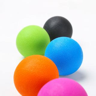 (นวดและผ่อนคลาย) Tpe Lacross Ball Label Muscle Relaxing Exercise Sports Fitness Exercise Yoga Peanuts Massage Ball Rock Pressure Points เพื่อบรรเทาอาการปวดเมื่อย