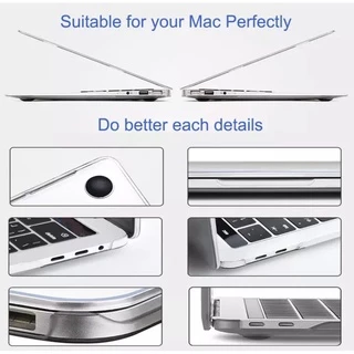 ของแท้100% พร้อมส่ง WiWU iShield เคสป้องกันรอย สำหรับ Air Pro 13 15.3 16.2 M1 Ultra Thin Hard Shell Case