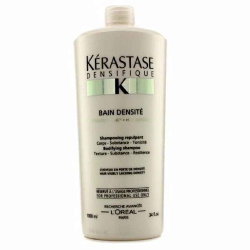 Kerastase Densifique Bain Densite Bodifying Shampoo Texture-Substance-Resilience (Hair Visibly Lacking Density) 1000 ml