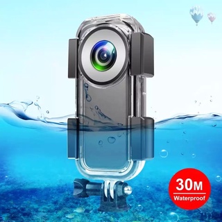 PULUZ 30m Underwater Waterproof Housing Case For Insta360 ONE X2 เคสกันน้ำ