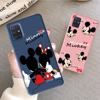 เคสซิลิโคนนิ่ม ลายมิกกี้เมาส์ สําหรับ Samsung Galaxy A03 A03S A10 A10S A12 A20S A22 A33 A42 A52S A53 A73 5G