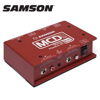 Samson® MCD2 Pro Stereo Passive Direct Box