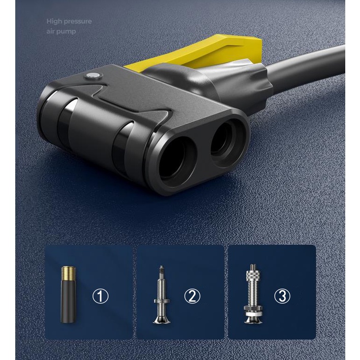 พร้อมส่ง สูบลมแรงดันสูง160PSI ที่สูบลม สูบลมมอเตอร์ไซ สูบลมจักรยาน สูบลมมือ ที่สูบลมรถมอไซ ที่สูบลมจักยาน ที่สูบลมลูกบอล - รูปที่ 7