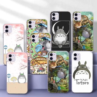 เคสโทรศัพท์มือถือแบบนิ่ม ลาย Spirited Away and Totoro สําหรับ Samsung A01 EU A10 A10S A11 A20 A30 A20S A21S A30S A5 A50