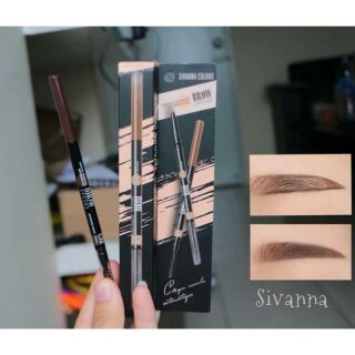 Sivanna Colors Brow Arcade HF206 ดินสอเขียนคิ้ว เรียว บาง