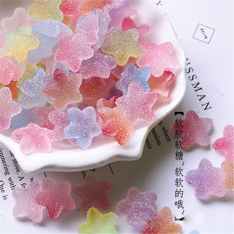 การ์ตูน Candy Series การออกแบบ Charms Star Jibits ออกแบบอุปกรณ์เสริม Gummy Jibbits Charm Pins สําหรับผู้หญิง DIY รองเท้าหัวเข็มขัดตกแต่ง