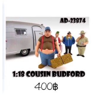 American Diorama 1:18 Trailer Park - Cousin Budford