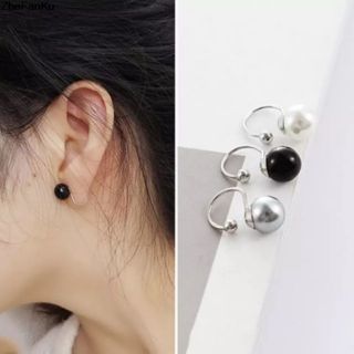 ต่างหูหนีบไข่มุก ○ • Pearl Ear cuff ○