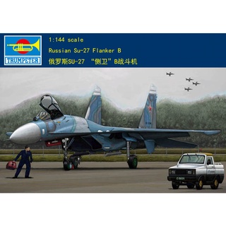 ทรัมเปเตอร์ 03909 1/144 ภาษารัสเซีย Su-27 Flanker B