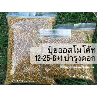 ปุ๋ยออสโมโค้ทพลัส ละลายช้า 6 เดือน สูตรดอก 12-25-6+1% ขนาด 1 กิโลกรัม