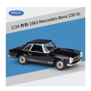 1:24 1963 Mercedes-Benz 230 SL[Welly]