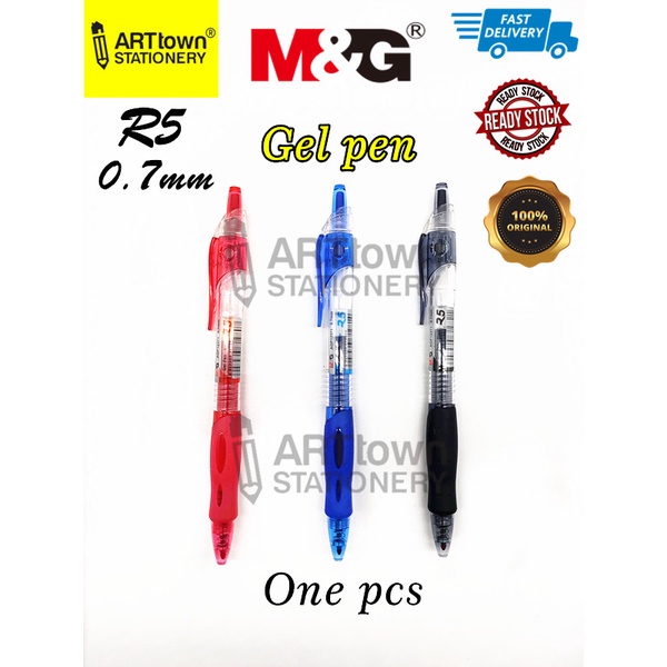 M&G R3&R5 ปากกาเจลแบบยืดหดได้ 0.5 / 0.7มม