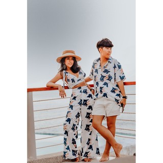 Coco leaves couple set