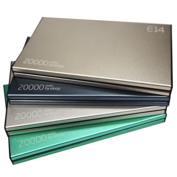 E14 Power Bank แบตสำรอง ความจุ 20000mAh พร้อมสายชาร์จ พาวเวอร์แบงค์ แบตเตอรี่สํารอง