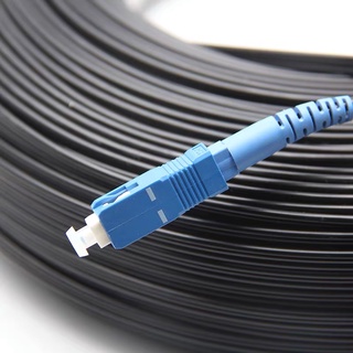 50M Outdoor Drop Cable SC UPC Simplex FTTH Drop Patch Cable Singlemode Fiber Optic Patch Cord FTTH Fiber Optic Jumper Ca