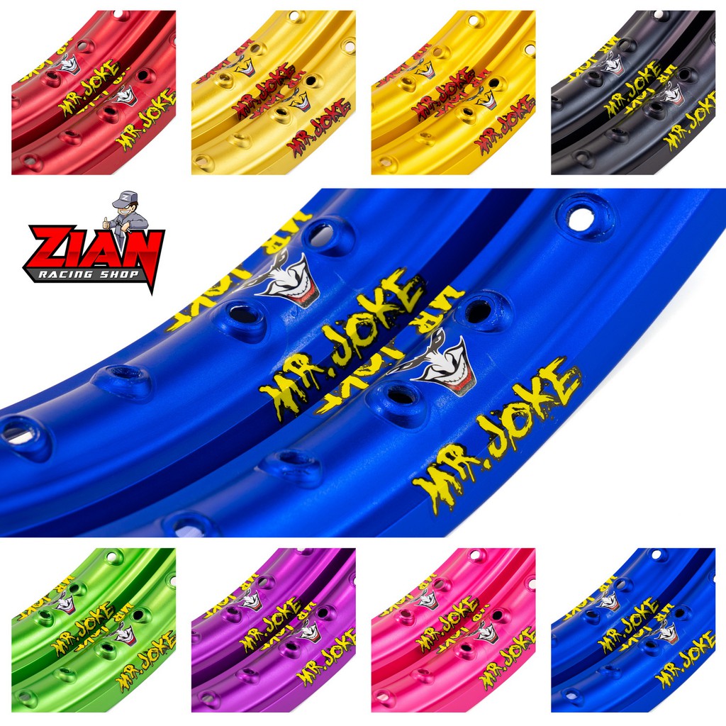 (1 คู่) วงล้อ JOKER (โจ๊กเกอร์) ( ราคาคู่ ) ลิขสิทธิ์แท้ / ขนาด 1.40-17 !! งานยิงทราย !!