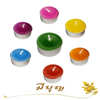 เทียนทีไลท์ Tealight Candle เทียนหอม เทียนถ้วย เทียนสปา เทียนอโรม่า (1 Pcs.)