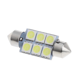 Edb* โคมไฟอ่านหนังสือ LED 12V 5050 6SMD สําหรับติดป้ายทะเบียนรถยนต์