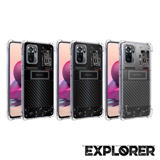 เคส Xiaomi Redmi Note 10 Pro / Pro Max  [ Explorer Series ] 3D Anti-Shock Protection TPU Case