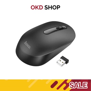 HOCO GM14 Wireless 2.4Ghz Home &amp; Office 1200DPI, เมาส์ไร้สายสำหรับเมาส์สำหรับแล็ปท็อป เมาส์ไร้สาย MOUSE