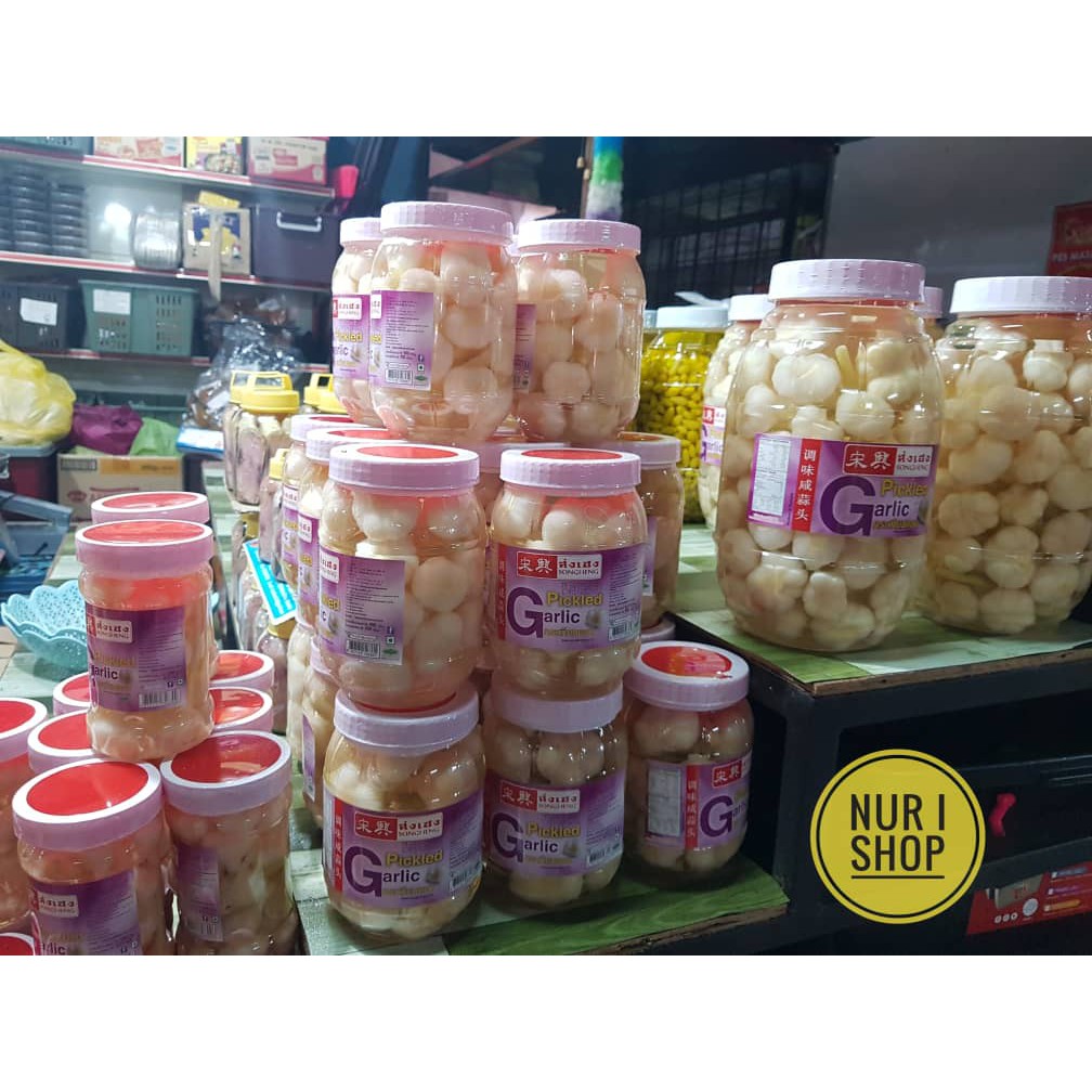 GARLIC PICKLED/BAWANG PUTIH JERUK