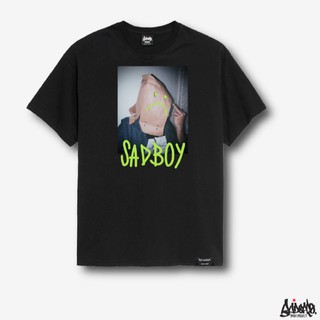 T-shirt  ® เสื้อ Oversize รุ่น Sad Boy โจร Jone สีดำ ( ลิขสิทธิ์แท้ ) เสื้อตัวใหญ่ M L OS