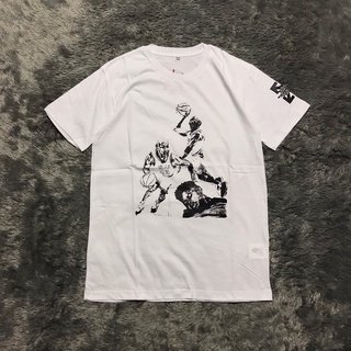 □✘Off White x Air Jordan Brand Premium Mirror T-Shirt